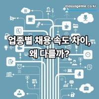 업종별 채용 속도 차이, 왜 다를까?